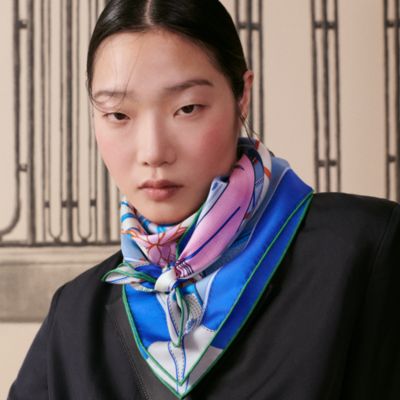 レディス, スカーフ、ショール＆マフラー, スカーフ＆シルク